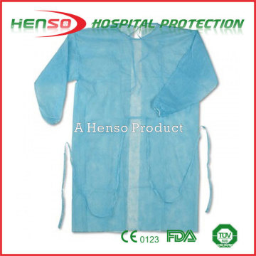 Vestido cirúrgico Henso com manguito elástico